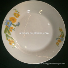 assiette en porcelaine sur mesure